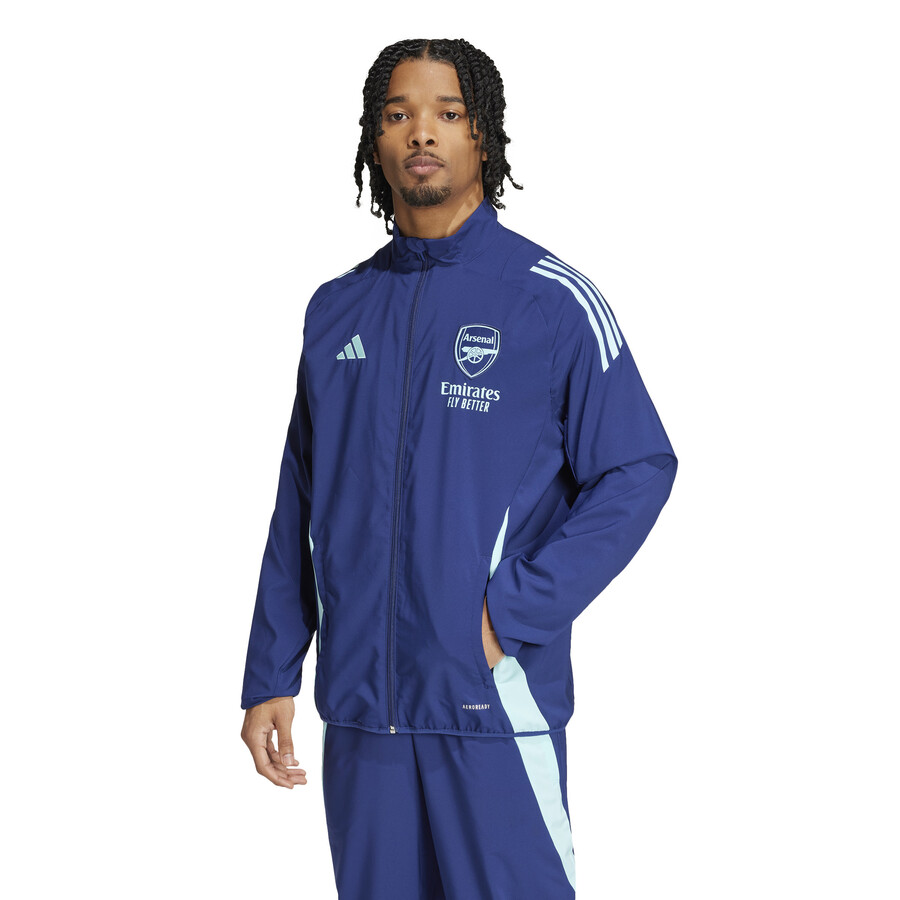 Veste survêtement Arsenal woven bleu 2024/25