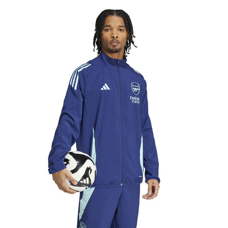 Veste survêtement Arsenal woven bleu 2024/25