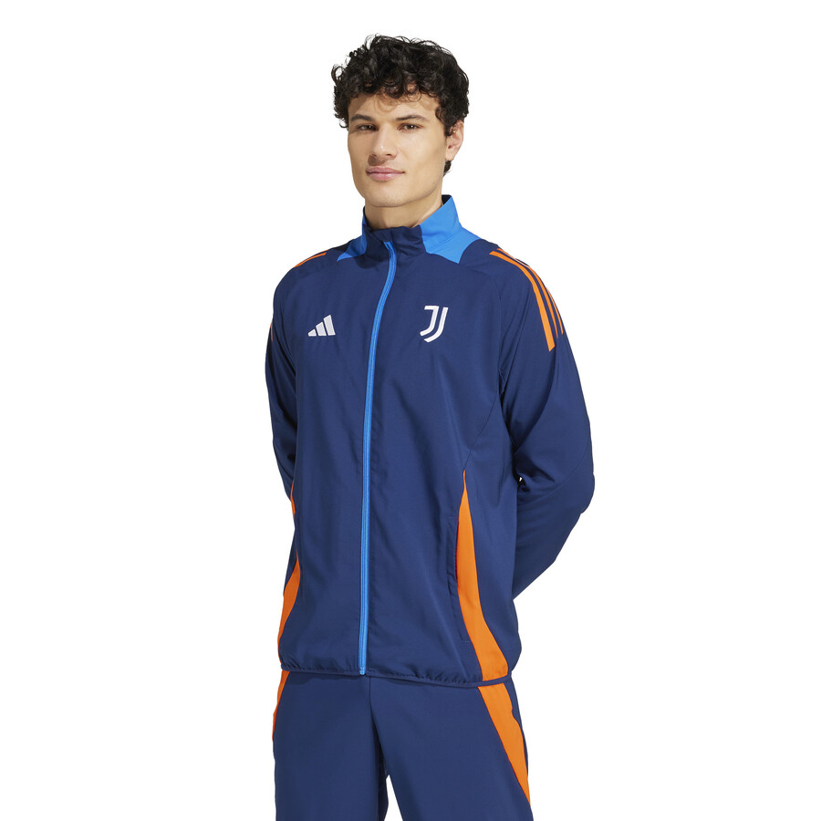 Veste survêtement Juventus woven bleu orange 2024/25