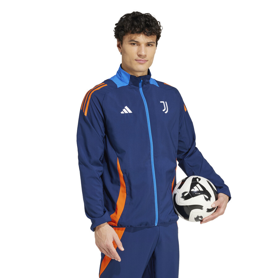 Veste survêtement Juventus woven bleu orange 2024/25