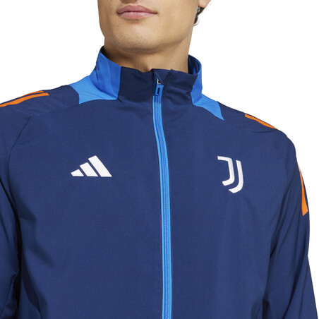 Veste survêtement Juventus woven bleu orange 2024/25