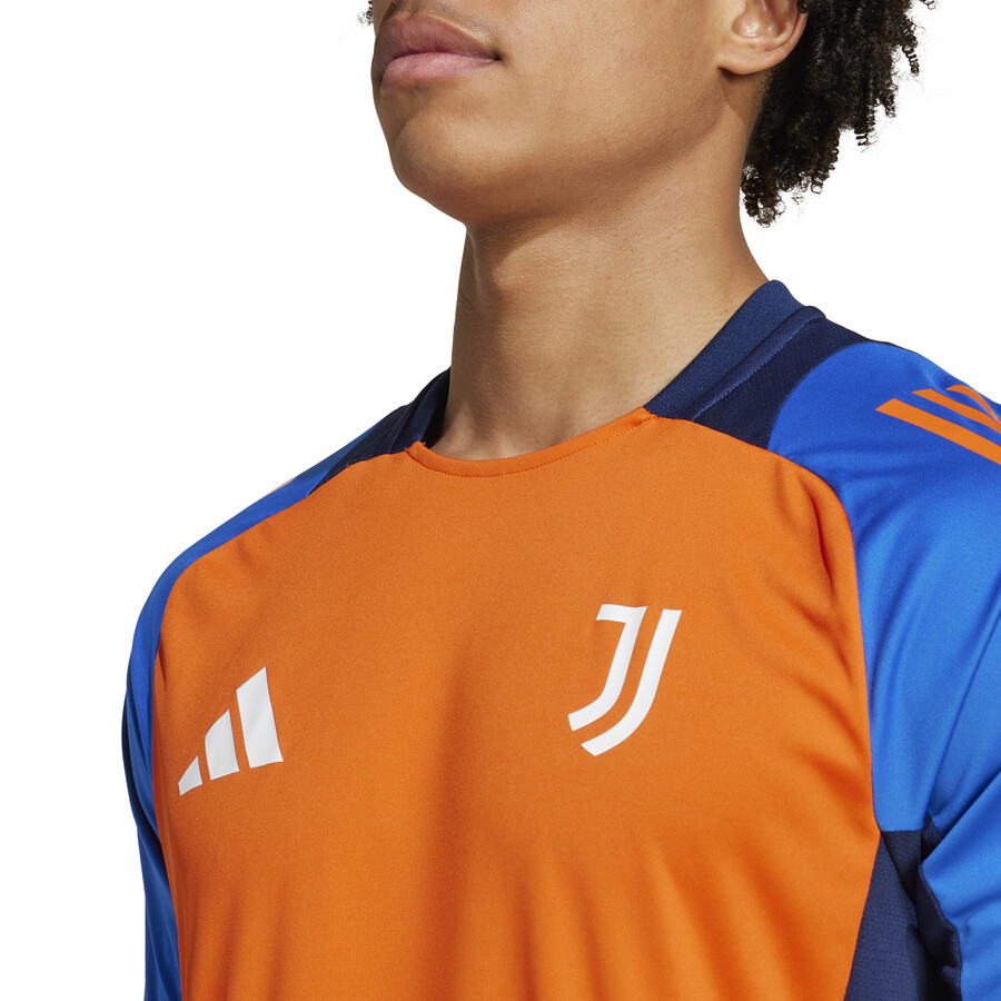 Maillot entraînement Juventus orange bleu 2024/25