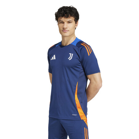 Maillot entraînement Juventus bleu orange 2024/25