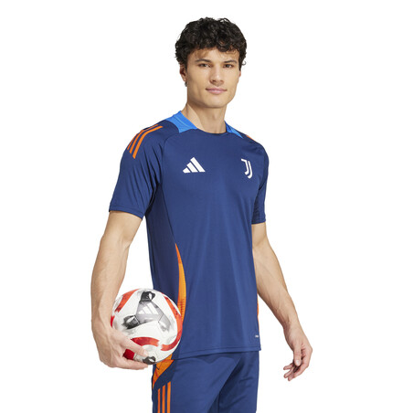 Maillot entraînement Juventus bleu orange 2024/25