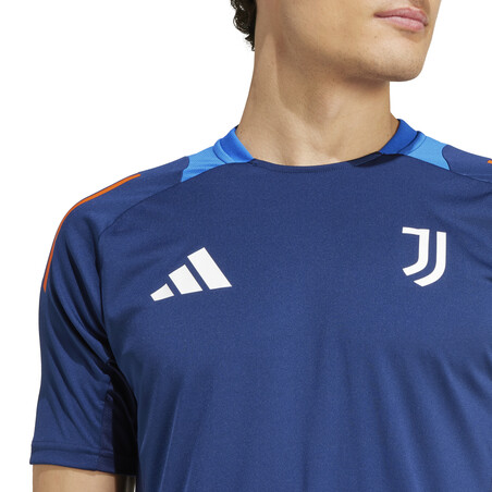 Maillot entraînement Juventus bleu orange 2024/25