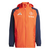 Veste imperméable Manchester United orange bleu 2024/25