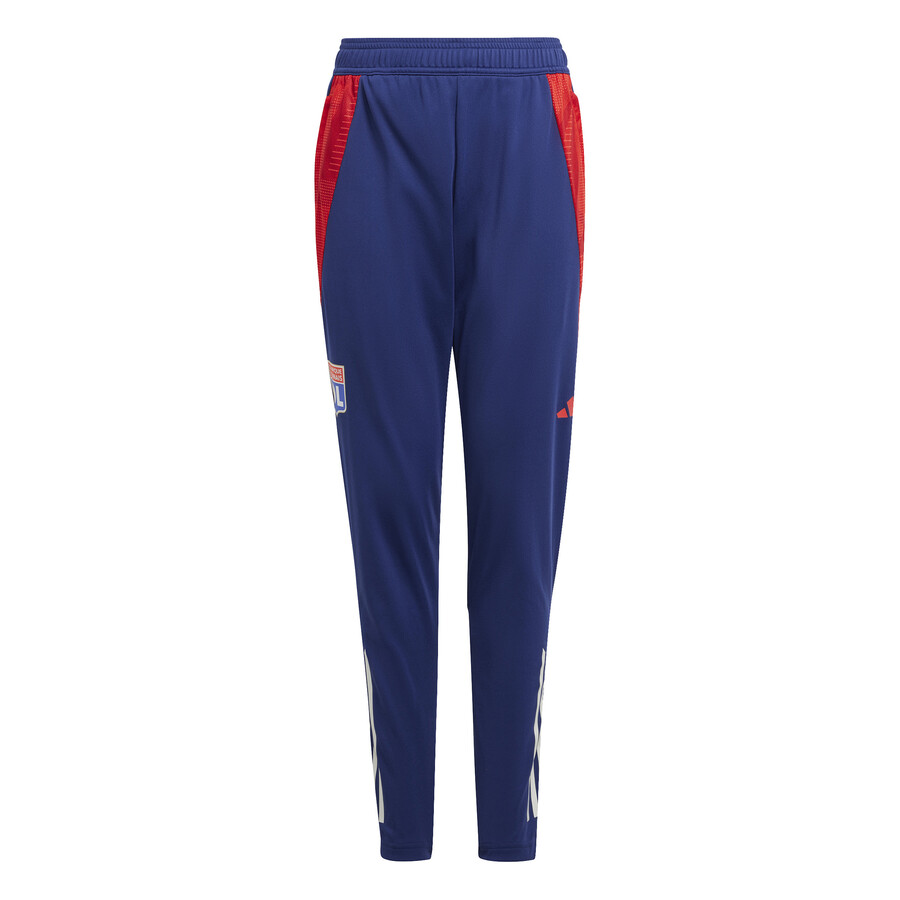 Pantalon survêtement junior OL bleu rouge 2024/25