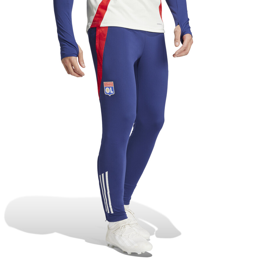 Pantalon survêtement OL bleu rouge 2024/25