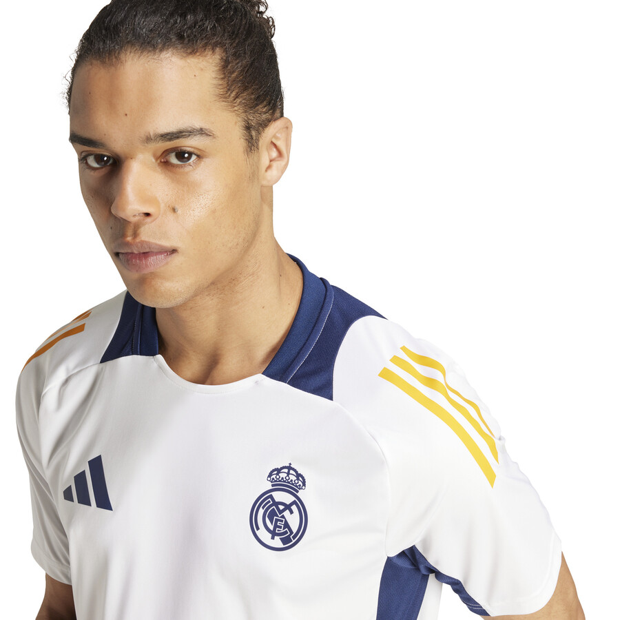 Maillot entraînement Real Madrid blanc bleu 2024/25