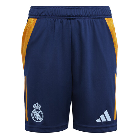 Short entraînement junior Real Madrid bleu orange 2024/25