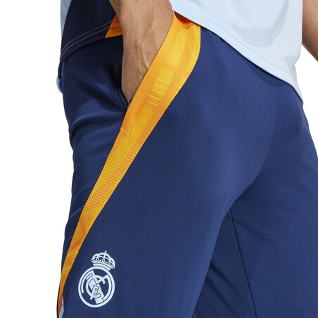 Pantalon survêtement Real Madrid bleu orange 2024/25