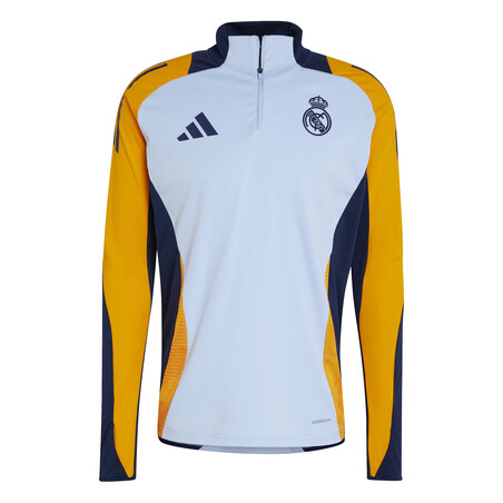 Sweat zippé Real Madrid bleu orange 2024/25