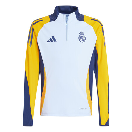 Sweat zippé junior Real Madrid bleu orange 2024/25