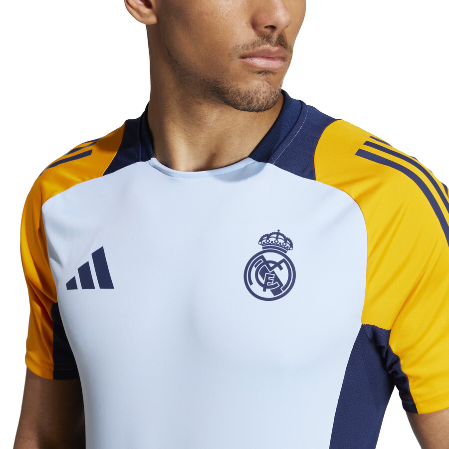 Maillot entraînement Real Madrid bleu orange 2024/25