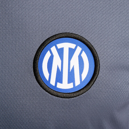 Maillot entraînement Inter Milan Strike gris bleu 2024/25