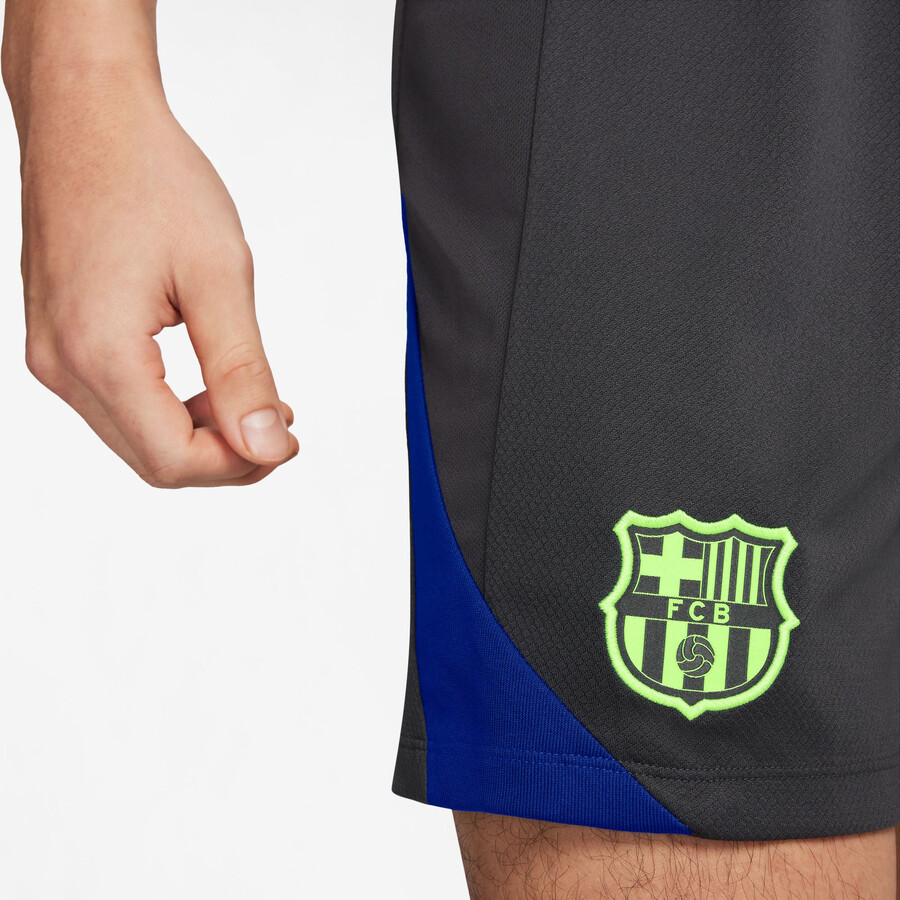 Short entraînement FC Barcelone gris jaune 2024/25