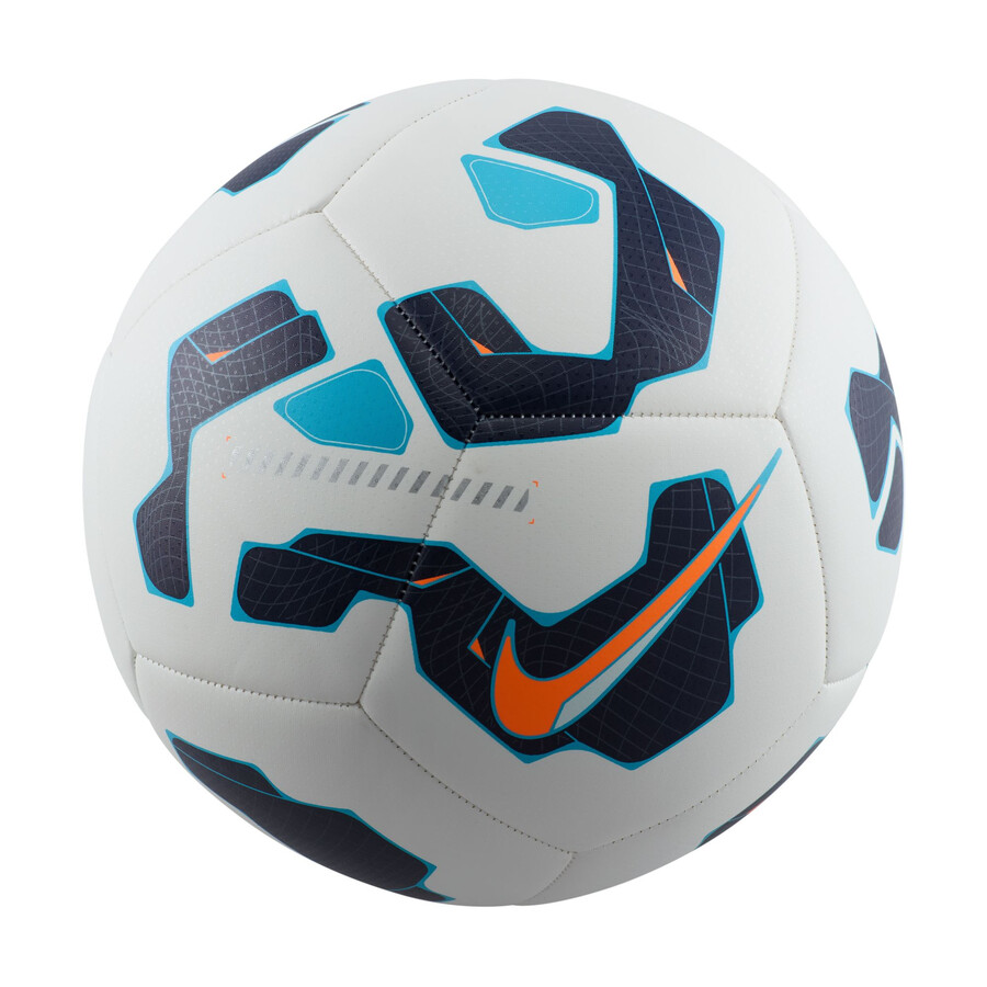 Ballon Nike Pitch blanc bleu foncé