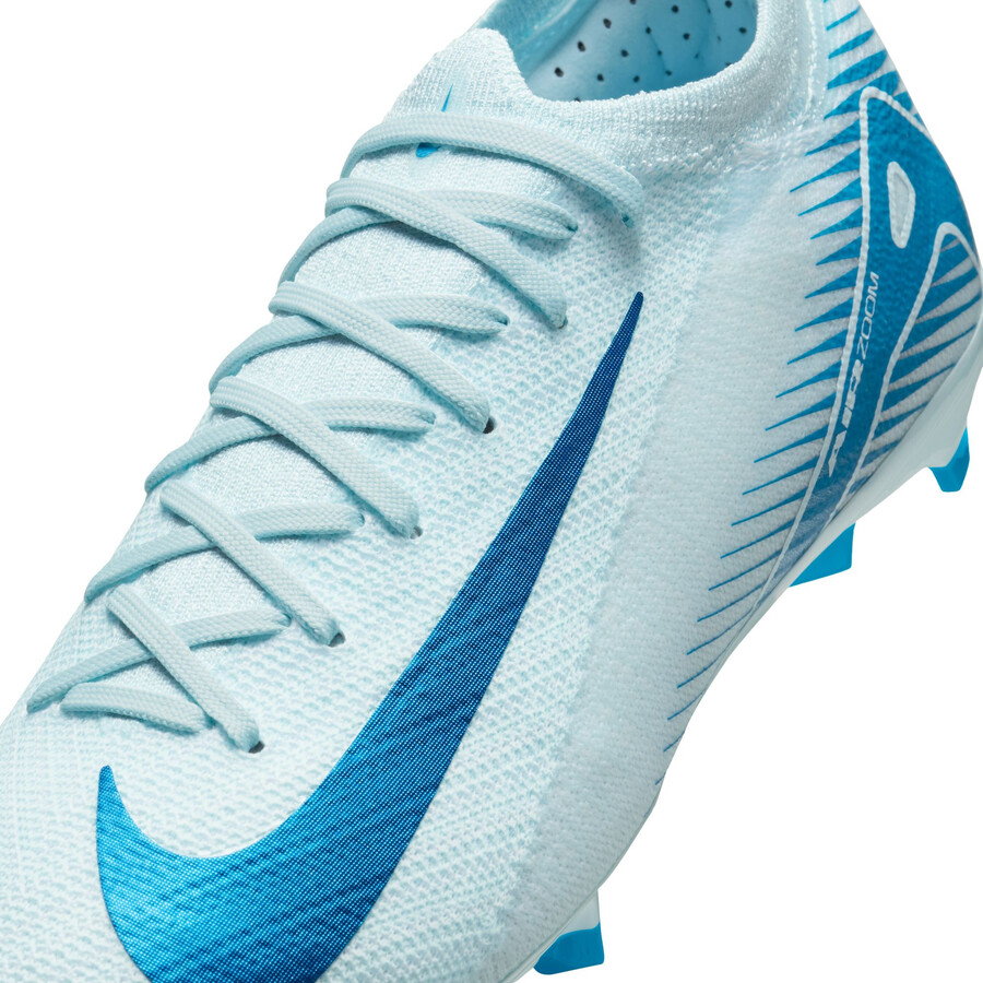 Nike Air Zoom Mercurial Vapor 16 junior Pro FG bleu ciel