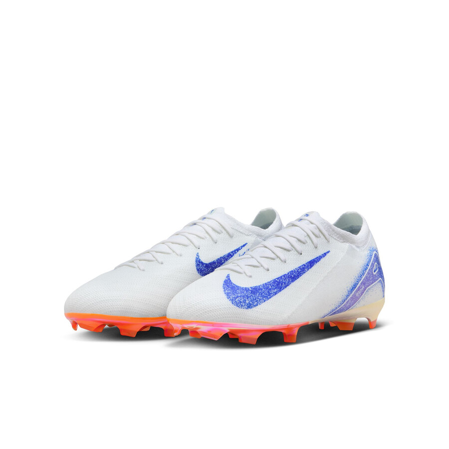 Nike Air Zoom Mercurial Vapor 16 junior Pro FG blanc bleu