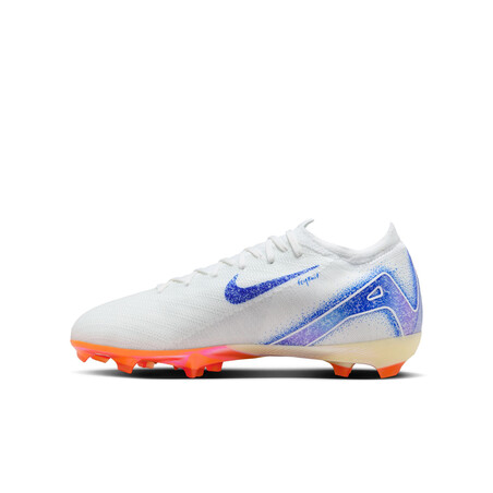 Nike Air Zoom Mercurial Vapor 16 junior Pro FG blanc bleu