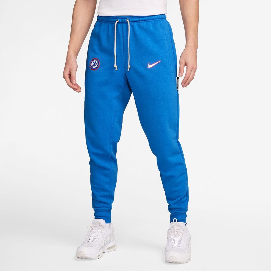 Pantalon survêtement Chelsea molleton bleu 2024/25