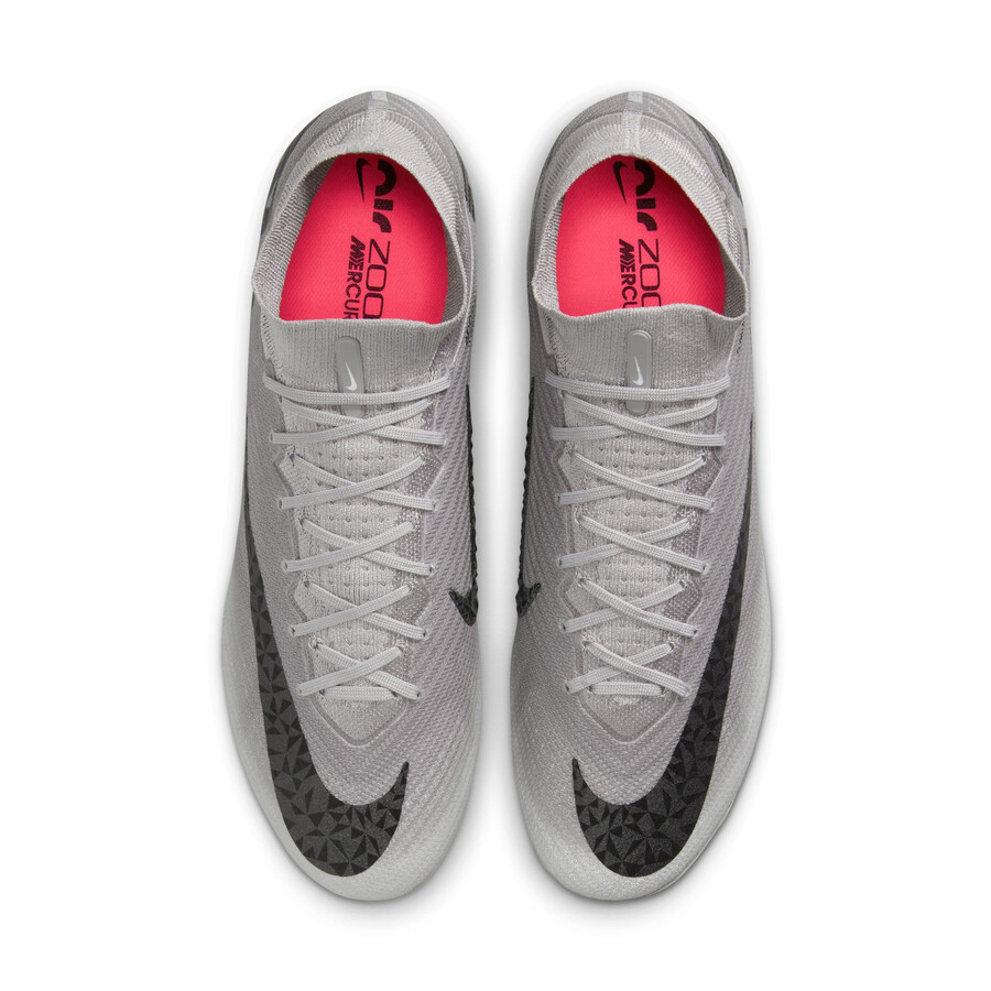 Nike Air Zoom Mercurial Superfly 9 Elite FG gris noir