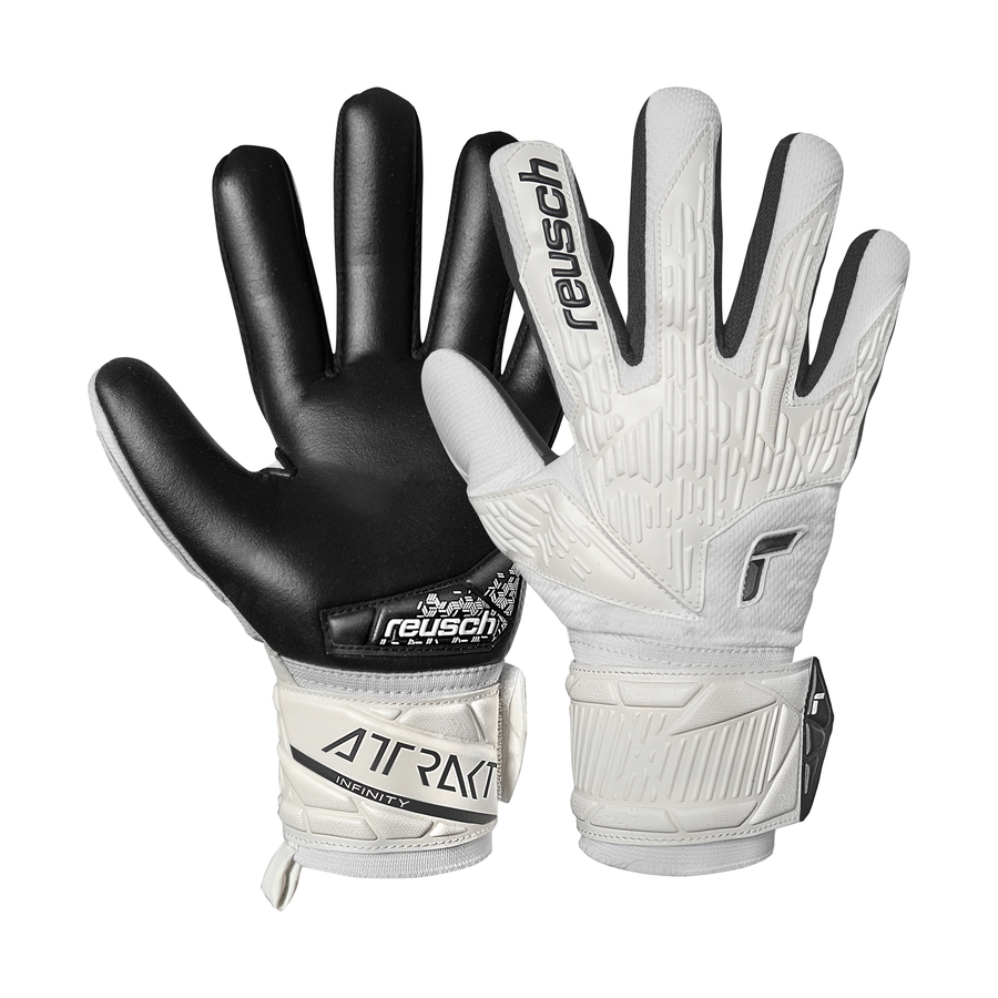 Gants gardien Reusch Attrakt Infinity NC blanc noir