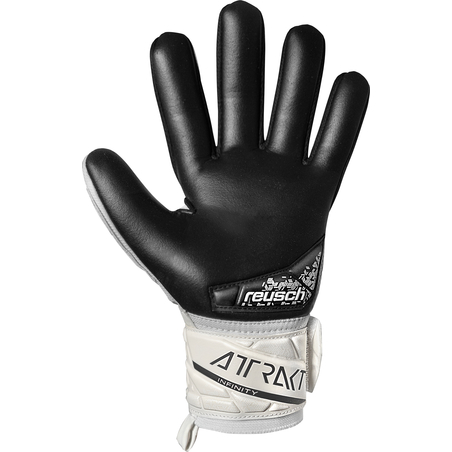 Gants gardien Reusch Attrakt Infinity NC blanc noir