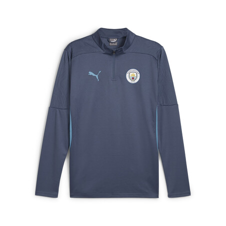 Sweat zippé Manchester City bleu 2024/25