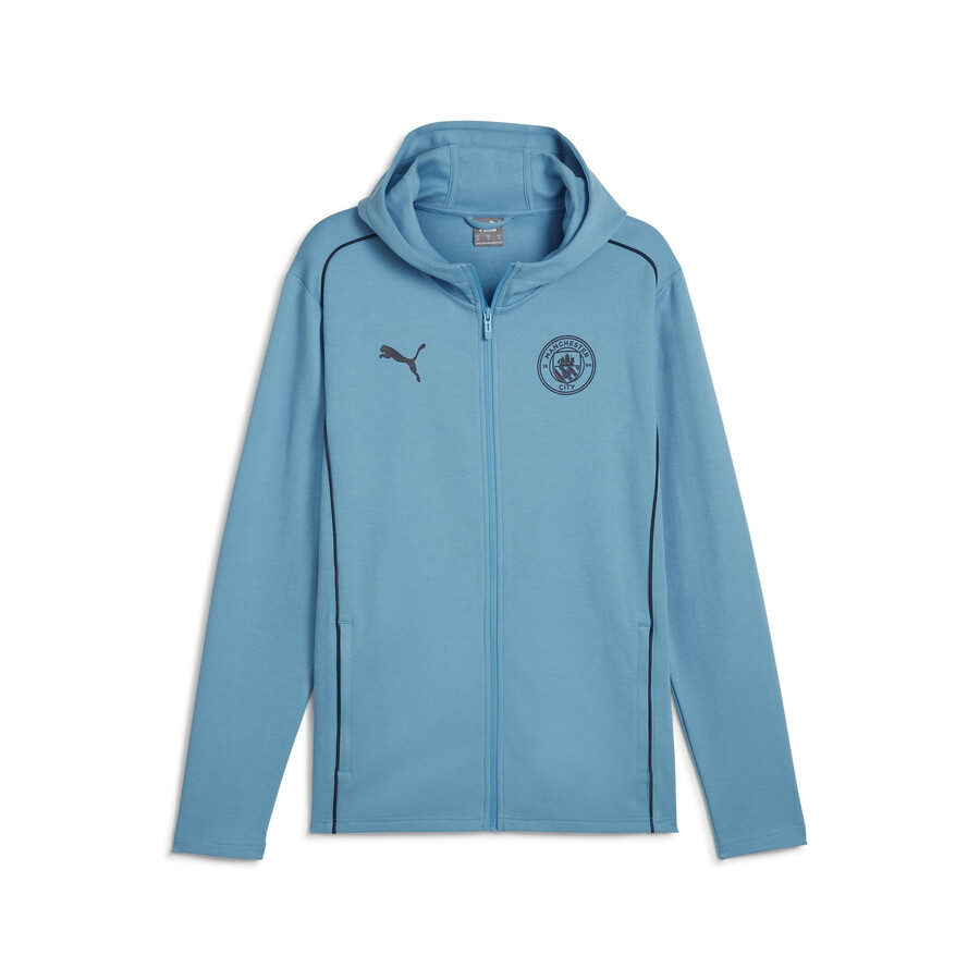 Veste survêtement Manchester City Casual bleu ciel 2024/25