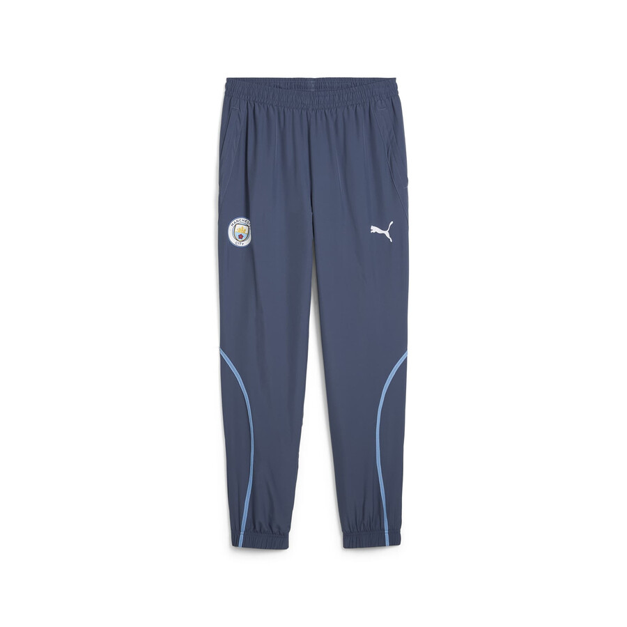 Pantalon survêtement avant match Manchester City bleu 2024/25