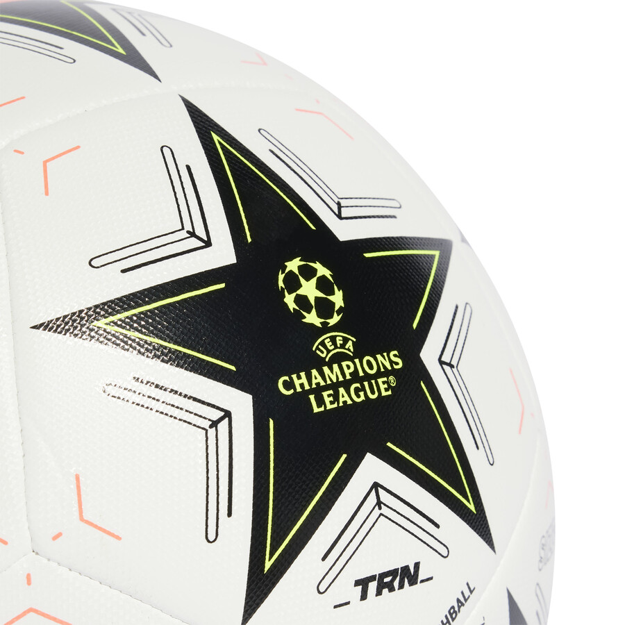 Ballon entraînement adidas Ligue des Champions blanc noir 2024/25