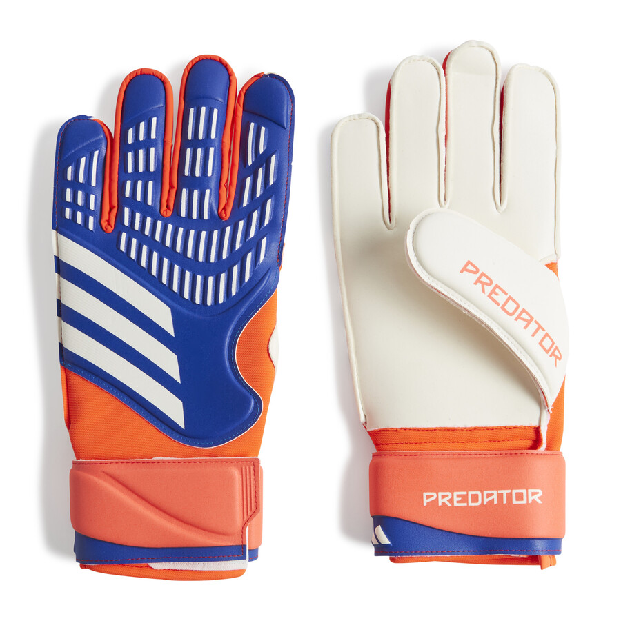 Gants gardien adidas Predator bleu rouge