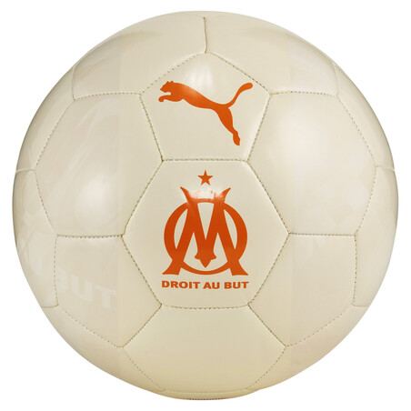 Ballon OM blanc orange 2023/24