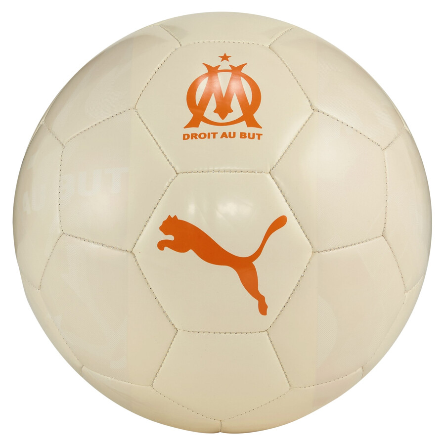 Ballon OM blanc orange 2023/24