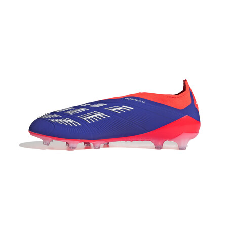 adidas Predator LaceLess Elite AG bleu rouge