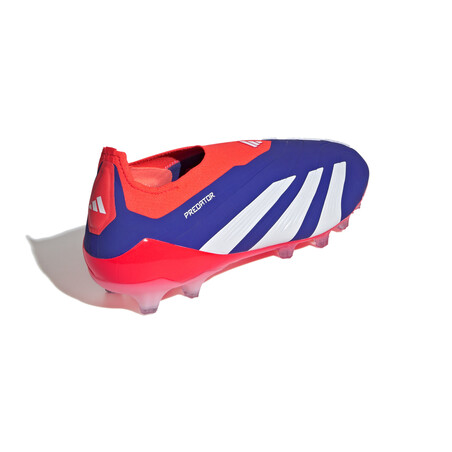 adidas Predator LaceLess Elite AG bleu rouge