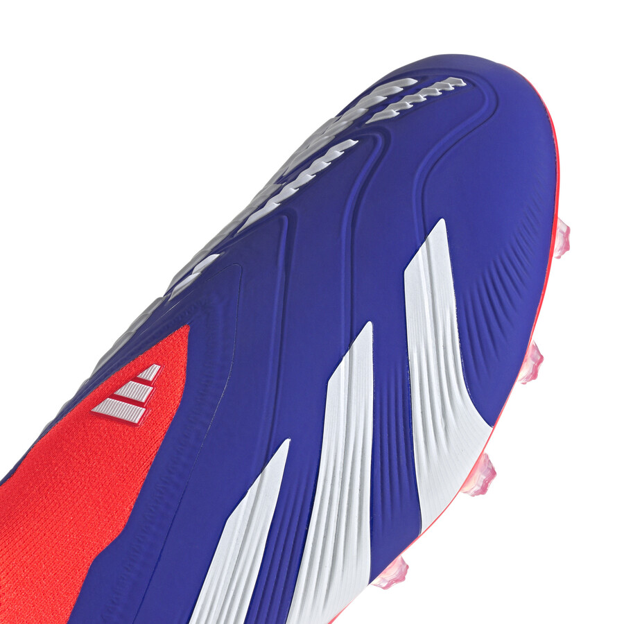 adidas Predator LaceLess Elite AG bleu rouge