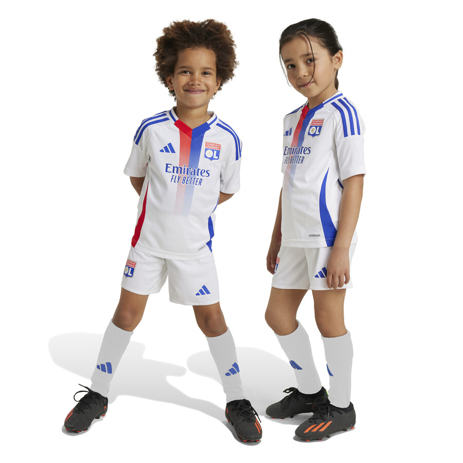 Tenue enfant OL domicile 2024 25 sur Foot