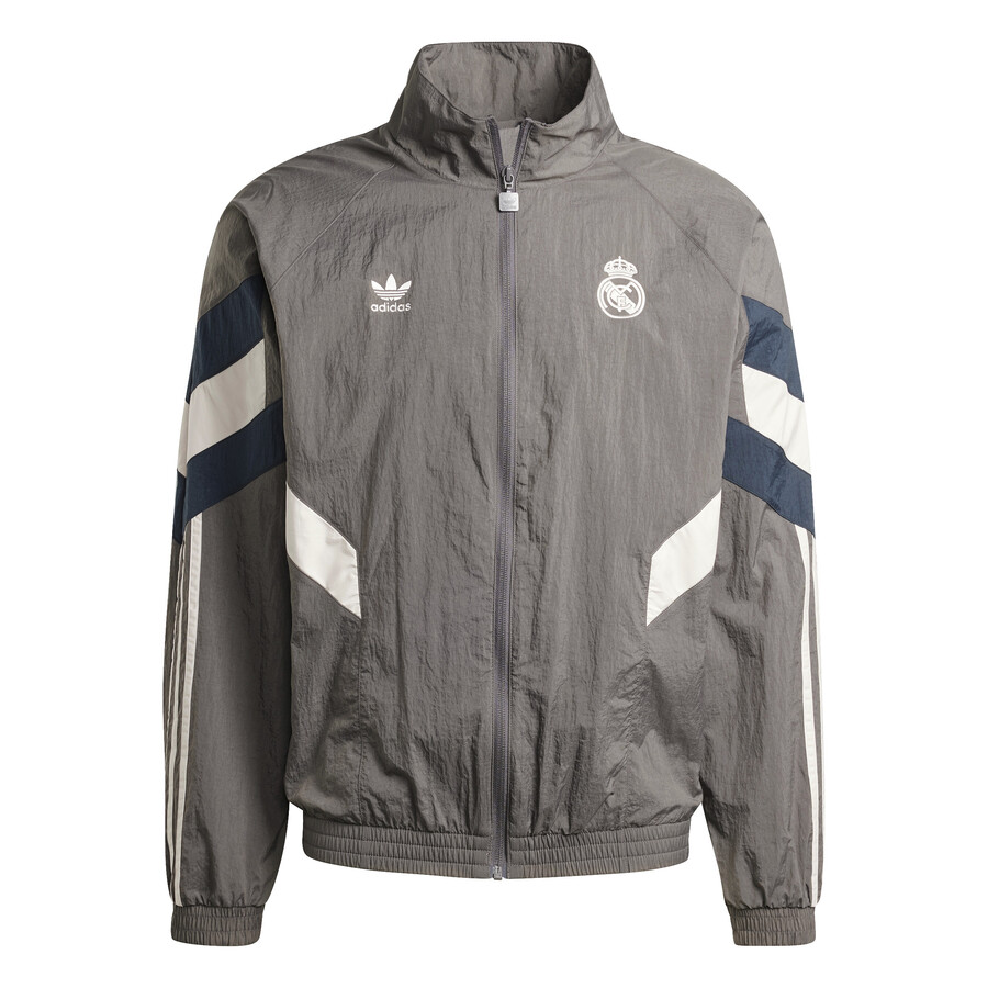 Veste survêtement Real Madrid Lifestyle gris 2024/25