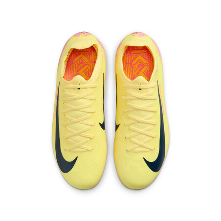 Nike Air Zoom Mercurial Vapor 16 Pro junior Mbappé FG jaune rose