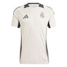 Maillot entraînement Real Madrid beige gris 2024/25