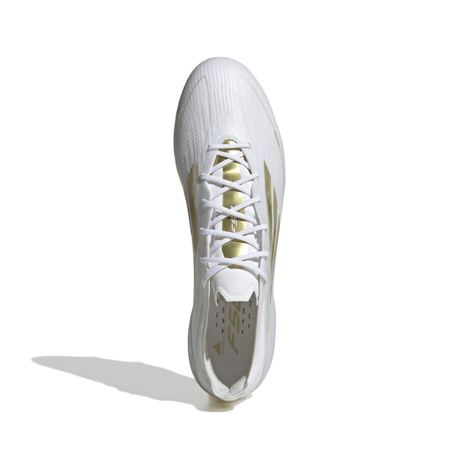 adidas F50 Elite FG blanc or