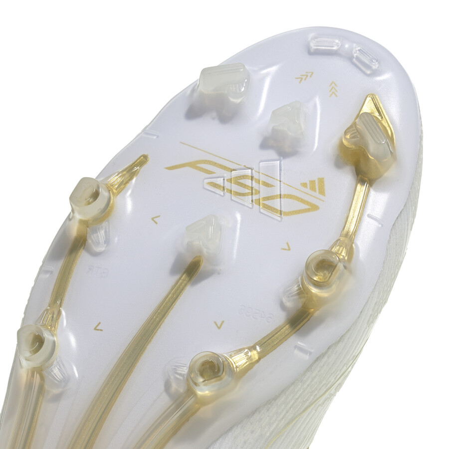 adidas F50 Elite FG blanc or