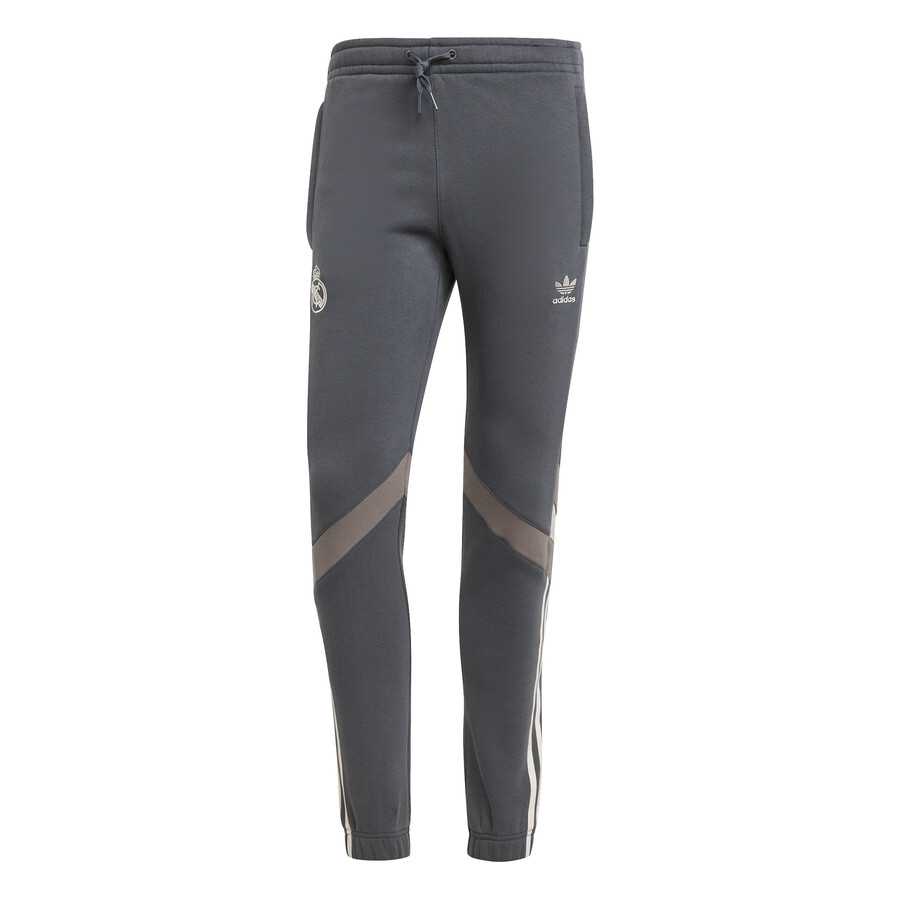 Pantalon survêtement Real Madrid molleton gris 2024/25