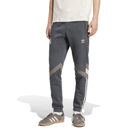 Pantalon survêtement Real Madrid molleton gris 2024/25