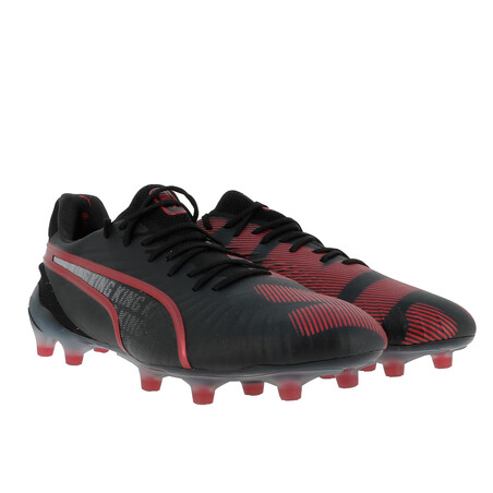 Puma King Ultimate Launch FG/AG noir rouge