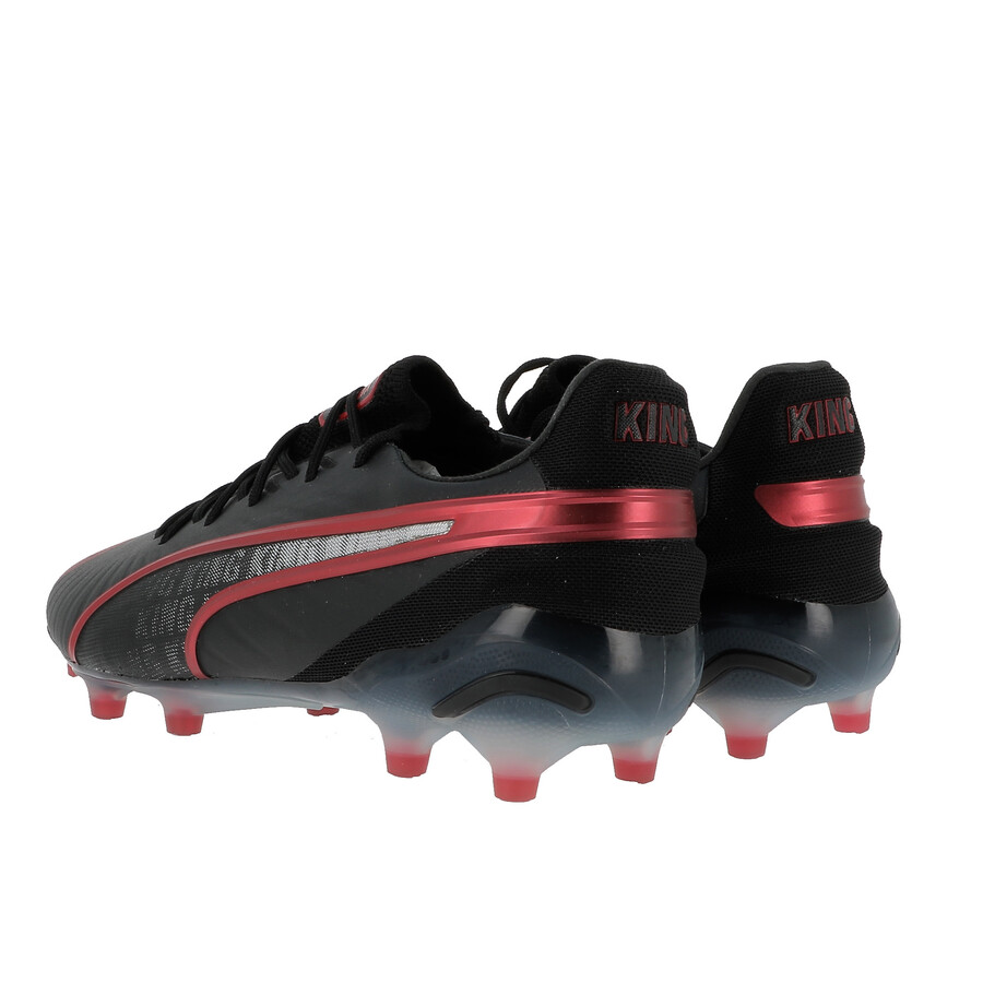 Puma King Ultimate Launch FG/AG noir rouge