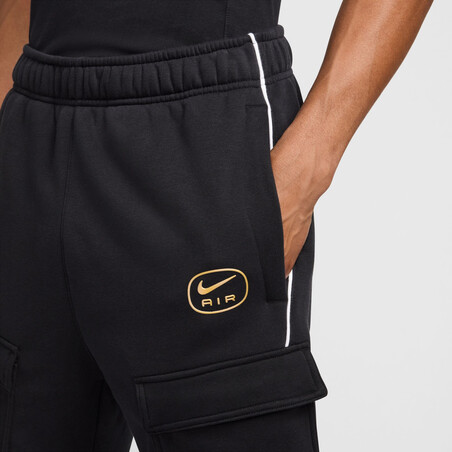 Pantalon survêtement Nike Air Cargo Fleece noir