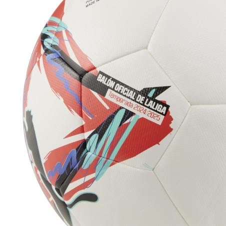 Ballon Puma LaLiga blanc rouge